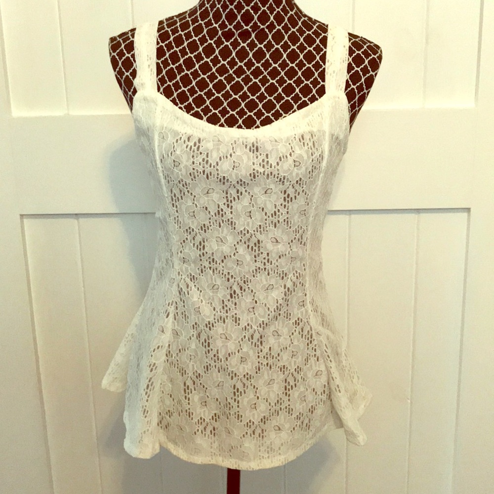 White Lace top